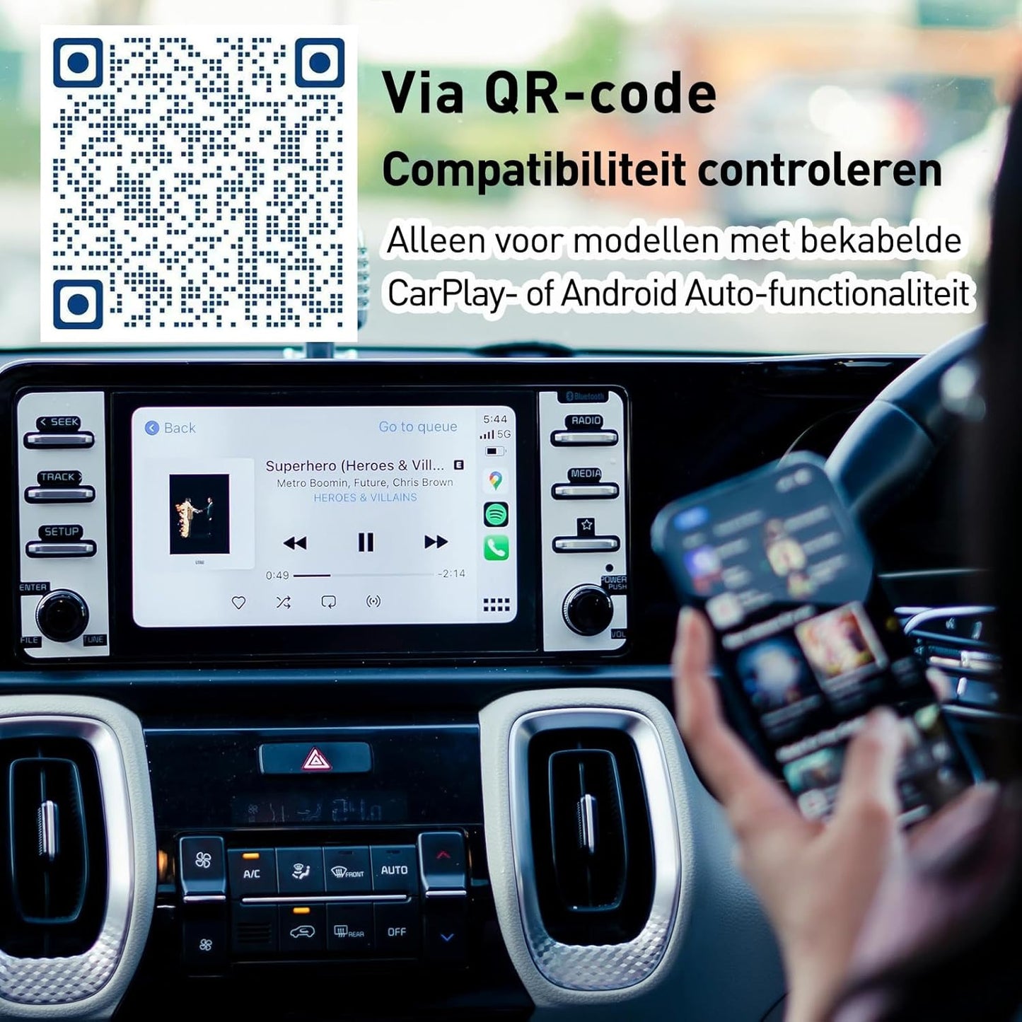 Draadloos CarPlay