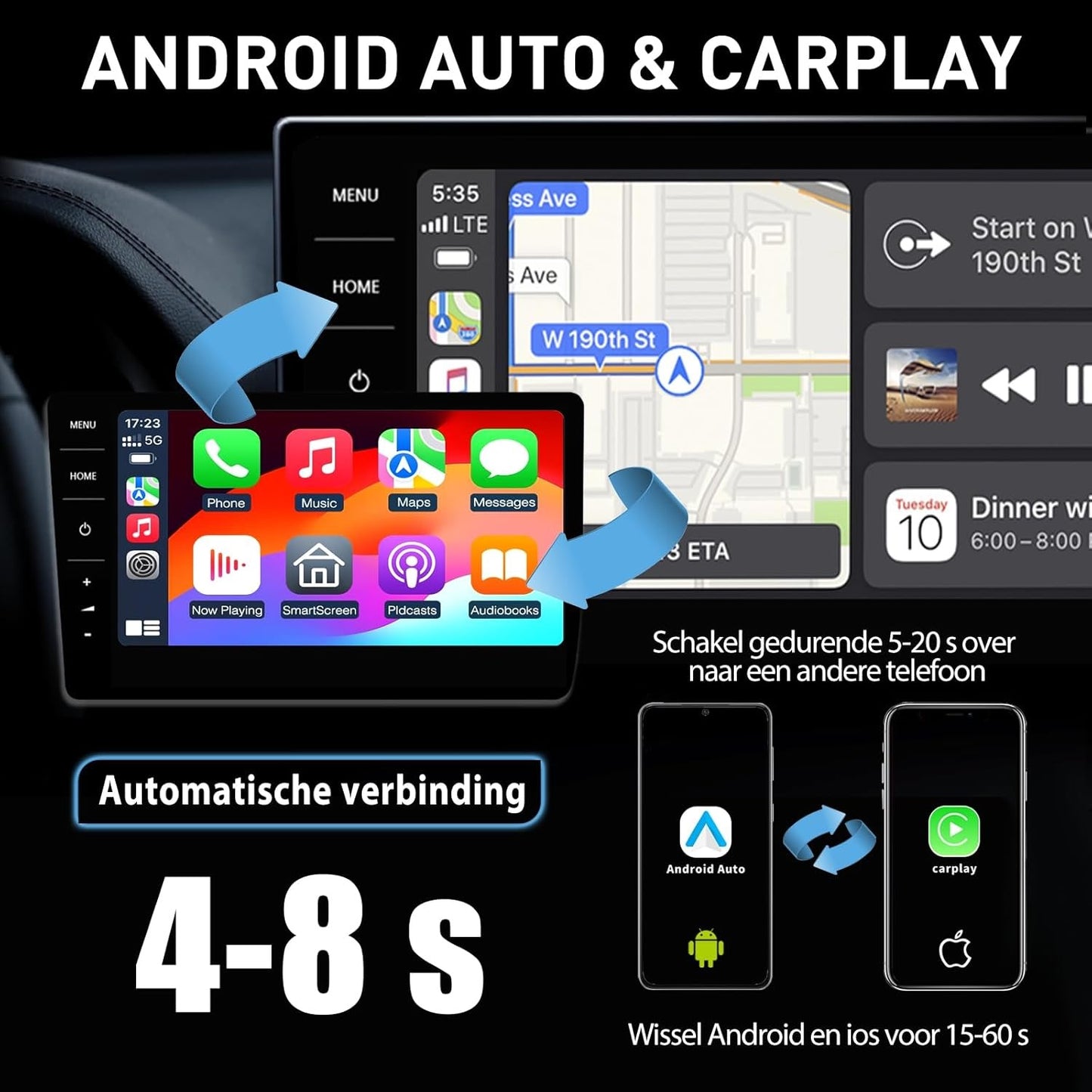 Draadloos CarPlay